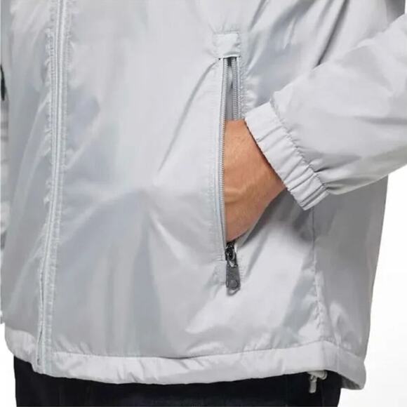 New! Calvin Klein Men's Fleece Lined Lightweight Windbreaker Hooded Jacket - Picture 6 of 9